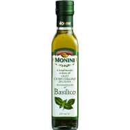 Масло оливковое с базиликом Monini Extra Vergine 0,25 л