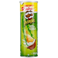 Чипсы Sour Cream & Dill Pringles 165 г