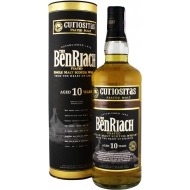 BenRiach Curiositas Peated Malt 10 Y.O. (в тубусе) 0,7 л