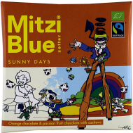 Mitzi Blue Sunny Days шоколад органический белый с апельсином, маракуйей и кешью 65 г