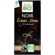 Jardin BIO черный шоколад 70% какао 100 г