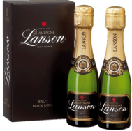 Champagne Lanson Black Label Brut 0,2л х 2