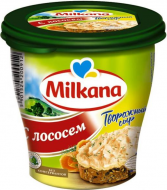 Сыр творожный с лососем Milkana 150 г