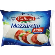 Сыр мягкий Mozzarella Maxi Galbani 385 г