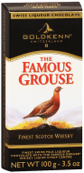 Шоколад молочный с виски Famous Grouse Goldkenn 100 г