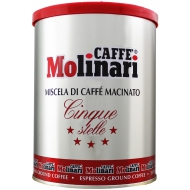 Molinari Cingue Stelle кофе молотый 250 г