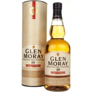 Glen Moray 10Y.O. Chardonnay Cask (в тубусе) 0,7 л