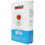 Кофе молотый без кофеина Espresso Deca Trucillo 250 г