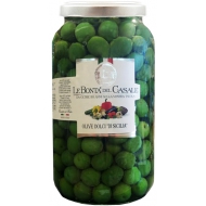 Зеленые сладкие оливки di Sicilia Le Bonta’ del Casale 3,1 л