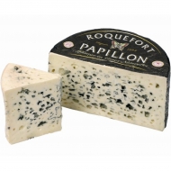 Сыр с голубой плесенню Roquefort AOC Black Label Papillon 100 г