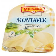 Сыр полутвердый Montaver Сливочный Milkana 150 г