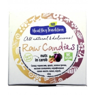 Конфеты шоколадные Орех в керобе Raw Candies Healthy Tradition 40 г