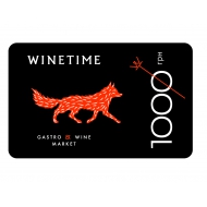 Подарочный сертификат WINETIME на 1000 гривен 1000 грн