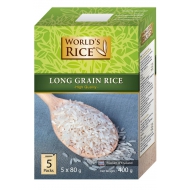 Рис классический Worlds Rice 400 г (5*80 г)