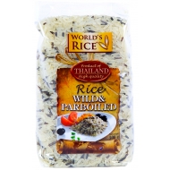 Рис Дикий+Парбоилд Worlds Rice 500 г