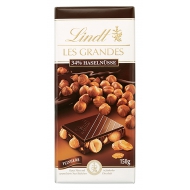 Шоколад горький с цельными орехами Les Grandes Lindt 150 г