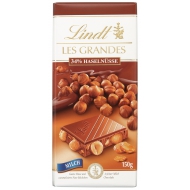 Шоколад молочный с цельным орехом Les Grandes Lindt 150 г