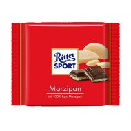 Шоколад темный Ritter Sport с марципаном 100 г