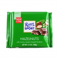 Шоколад молочный Ritter Sport с лесным орехом 100 г