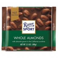 Шоколад молочный Ritter Sport с миндалем 100 г