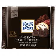 Шоколад экстра-темный Ritter Sport 73% какао 100 г