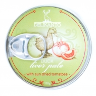Паштет из печени утки с высушенными на солнце помидорами Delikanto 100 г