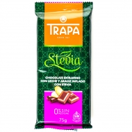 Шоколад кранч со стевией Trapa Stevia 75 г