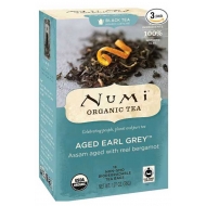 Чай черный ассам с бергамотом Старый Граф Грей Numi Organic Tea 36 г