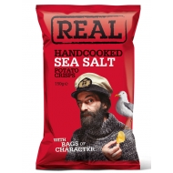 Чипсы картофельные REAL с морской солью Real Crisps Limited 150 г