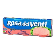 Тунец в оливковом масле Rosa dei Venti , набор 3 шт Callipo 