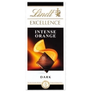 Черный шоколад Lindt Excellence с апельсином 100 г