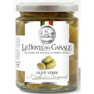 Зеленые оливки Bella di Cerignola Le Bonta’ del Casale 314 мл
