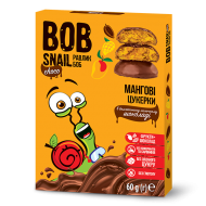 Конфеты натуральные манговые в молочном шоколаде Bob Snail 60 г