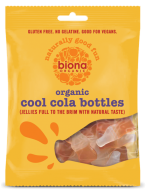 Конфеты желейные Cool Cola Bottles Biona Organic 75 г