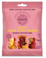 Конфеты желейные Mini Fruit Bears Biona Organic 75 г