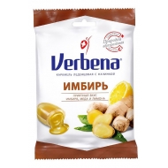 Леденцы Verbena Имбирь с  витамином С 60 г