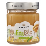 Мед-крем лимон FruBee Beehive 250 г