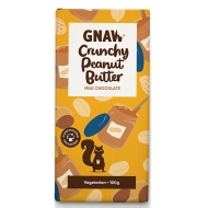 Шоколад молочный Бельгийский с арахисовым маслом Gnaw 100 г