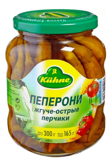 Перец острый Пеперони Kühne 300 г