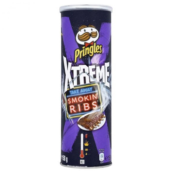 Чіпси Xtrem Smokin`Ribs Pringles 150 г