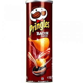 Чіпси Bacon Pringles 165 г