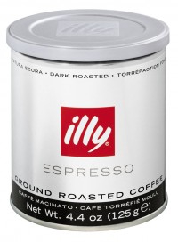 illycaffe кофе молотый темной обжарки 125 г