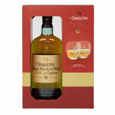 Singleton 12Y.O. + 2 бокали 0,7 л