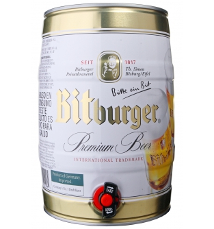 Bitburger світле 5 л