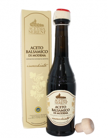 Оцет Balsamico di Modena I.G.P. (біла етикетка) Acetaia Sereni 0,25 л