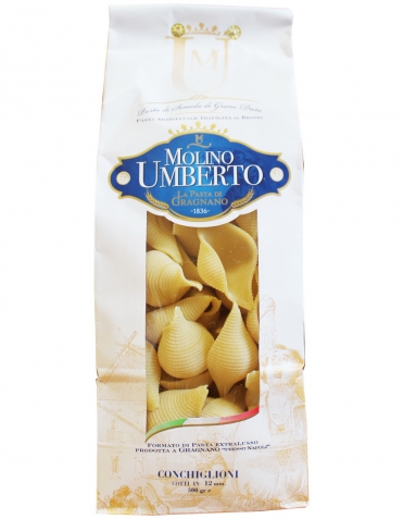 Conchiglioni Molino Umberto la Pasta di Gragnano 500 г