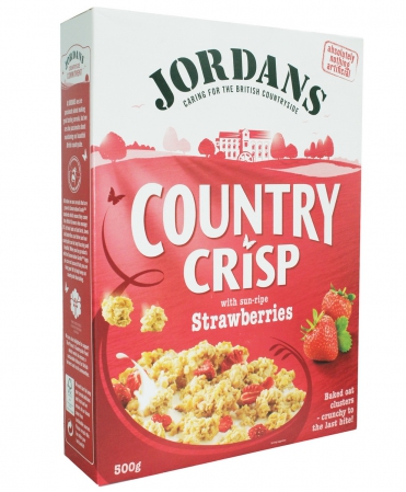 Мюслі з полуницею Jordans Сountry Crisp 500 г