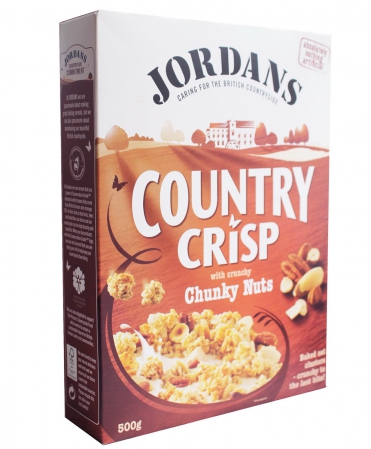 Мюслі з горіхами Jordans Сountry Crisp 500 г