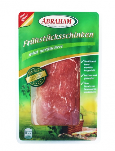 Ветчина нарезанная Frustucksschinken Abraham 80 г