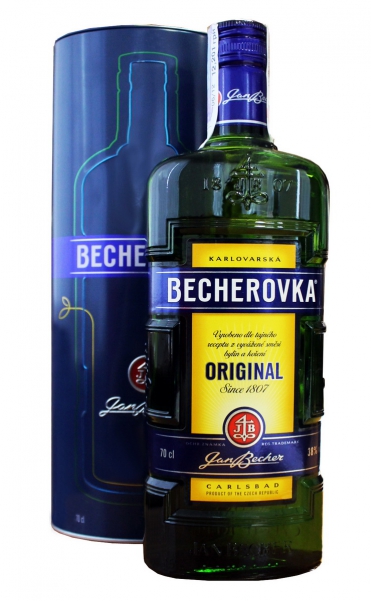 Becherovka Original в тубусе 0,7 л